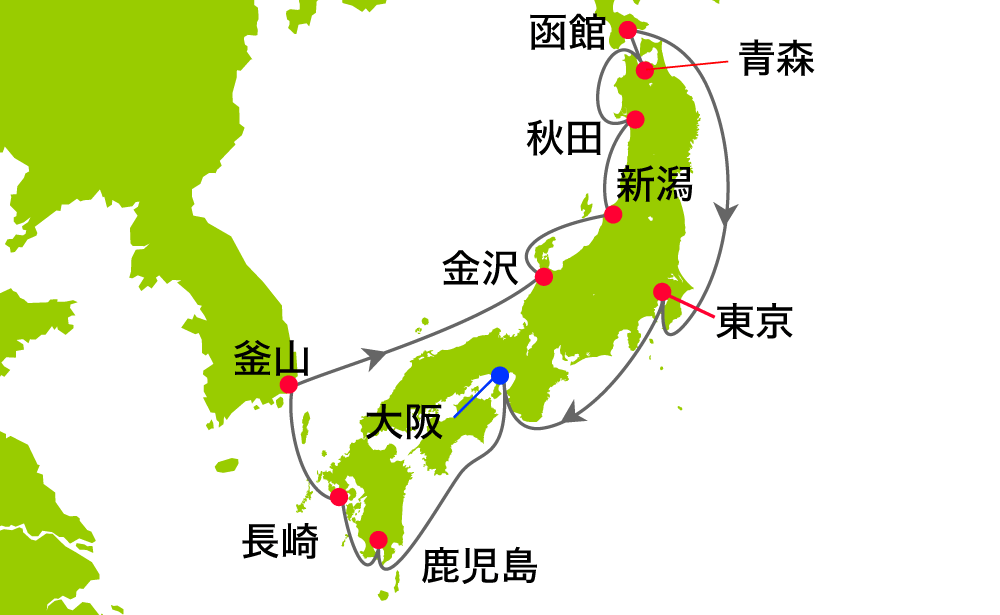 航路イメージ