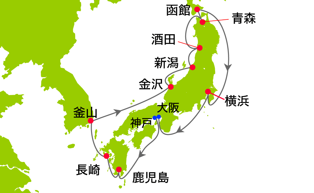 航路イメージ